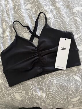 ALO Yoga Black Athletic Shorts - High-Rise Performance